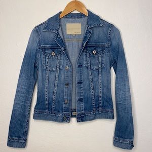 AG Adriano Goldschmied Robyn Denim Jean Jacket Size XS